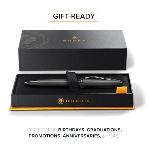 Cross Townsend Limited Edition Ballpoint Pen, Matte Black, Black Ink