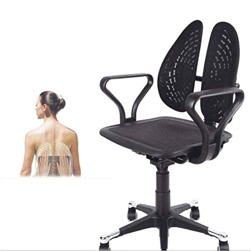 ONMYJFD Ergonomic Office Chair Home Staff Chair Can Be Raised and Lowered Computer Chair Conference Chair Comfortable
