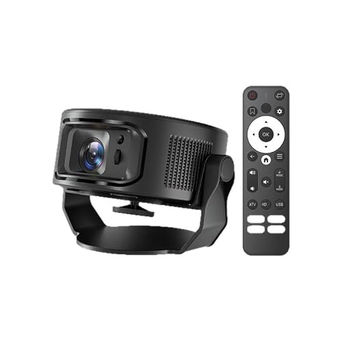 KHMCRSDO Projector for Outdoor Office High Definition 4K Portable