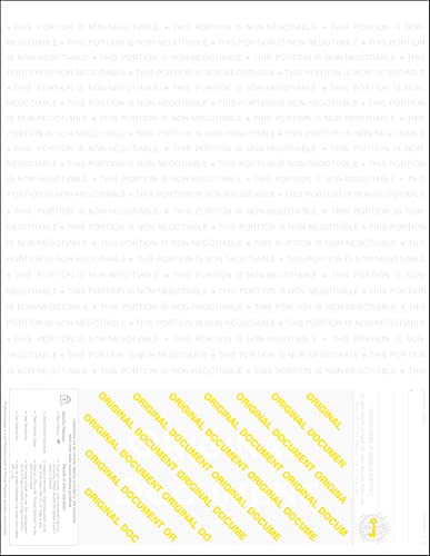 3000 Blue- Linen Laser Check Stock, (Check at Bottom) Blank Laser Checks, Laser Check, Bank Checks, Business Checks, or Personal Checks