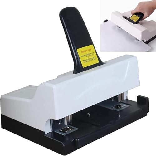 Double-Head Stapler, A4/16k Standard Format Stapler, Paper Feeding Depth 15mm, Can Order 2-50 Pages of Paper, for Office Desktop Staplers