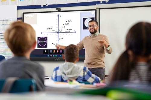 Promethean ActivPanel 10 75" High Specification Digital Whiteboard for Office or Classroom, 4K UHD, OS Flexible Device, Panel, 3 Year Onsite Support