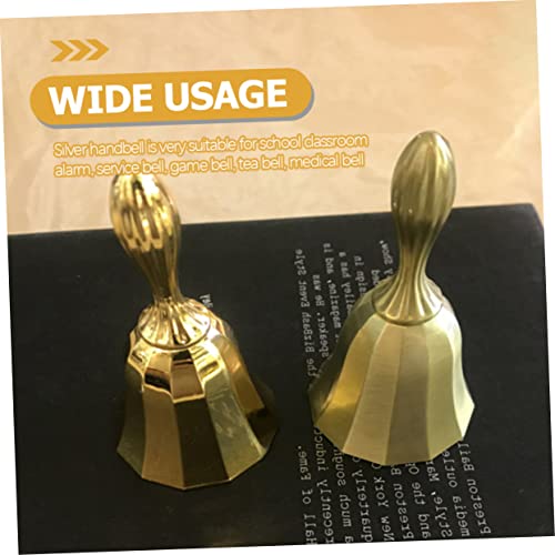 Bell,wall hanging decoration 10 Pcs Desktop Bell Restaurant Hand Bell Manual Restaurant Bell Dining Table Bell Hotel Call Bell Dinner Bell Customer Bell Teacher Bell Bar Bell Handheld Bell Game Bell Z
