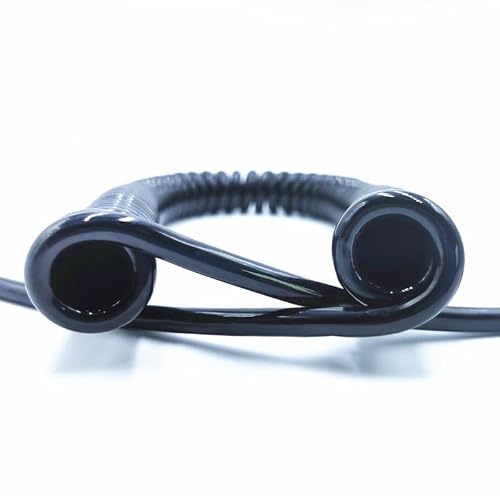 3 Core Coiled Extension Cable 14-24AWG 2.5m/5.0m/50cm