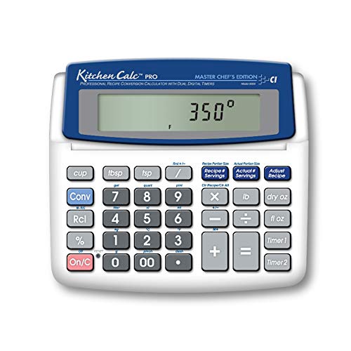 Calculated Industries 8305 KitchenCalc PRO Recipe Conversion Calculator