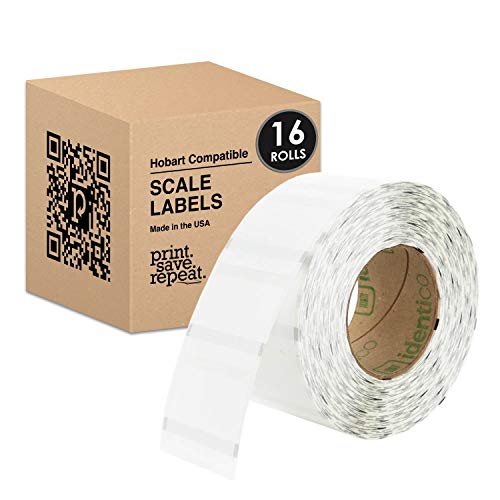 Hobart Quantum Scale Labels QWU237 | 2.25 x 2.375 in | 16 Rolls