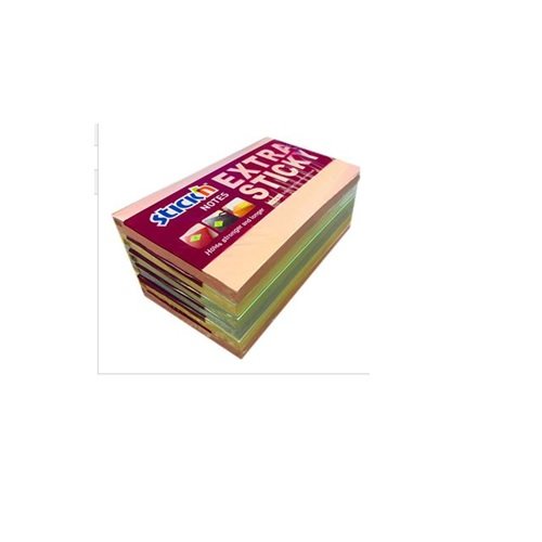 Stick N 21669 76 x 127 mm Extra Sticky Note Pastel - Assorted (Pack of 6)