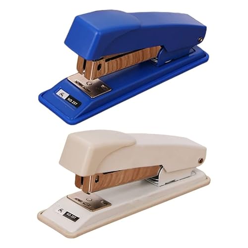 KLJUHGTR Metal Heavy Duty Stapler Paper Book Binding Stapling Machine Labor Saving Office