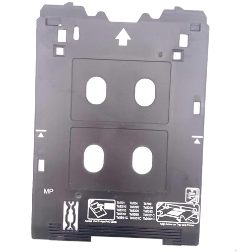 Inkjet PVC ID Card Tray for Canon PIXMA TS701 TS702 TS703 TS704 TS705 TS709