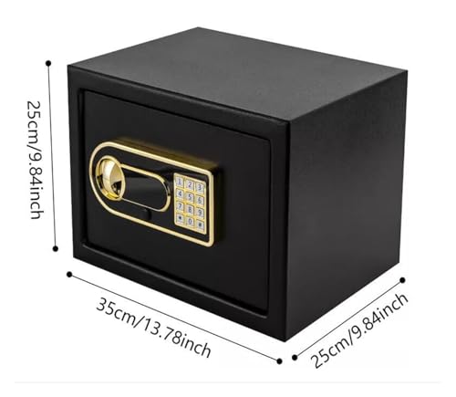 Fireproof safe Box Electronic Small Safes with Keypad and Spare safe box