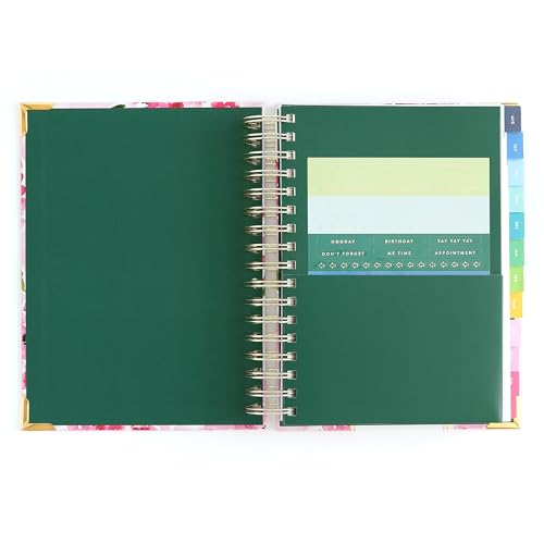 2026-2027 Daily Planner by Emily Ley – Simplified Spiral Planner Blush Hydrangea, August 2026–July 2027 – 12-Month Academic Year Organizer for Women