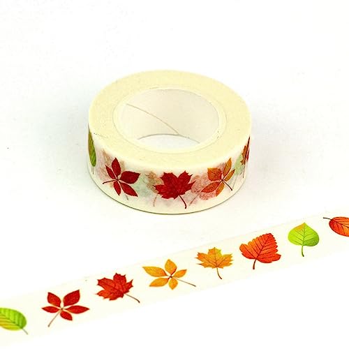 UOHLCX 10pcs/Lot Washi Tape DIY Scrapbooking Masking School Office Supply