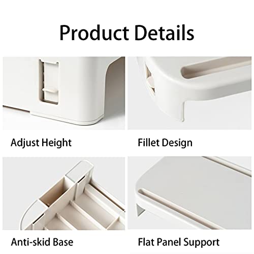 VCDUXMQLK Height Adjustable Laptop Stand Bracket Portable Notebook Support Holder for Computer Screen Riser Monitor