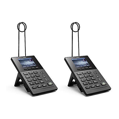 Fanvil IP Phone X2P Professional Call Center Phone with PoE and Color Display 2 SIP Lines (2-Pack)