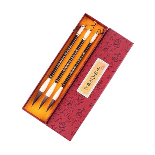 Brush Set Wolf Hair Calligraphy Regular Chinese Painting Students Beginner Brushes