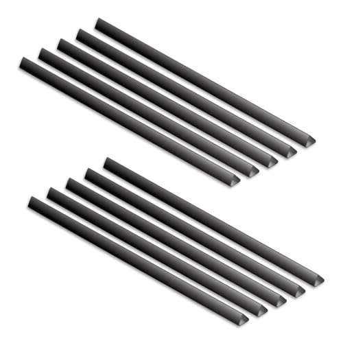 C-Line Slide N Grip Binding Bars for Report Covers, Black, 100/Box (34441)