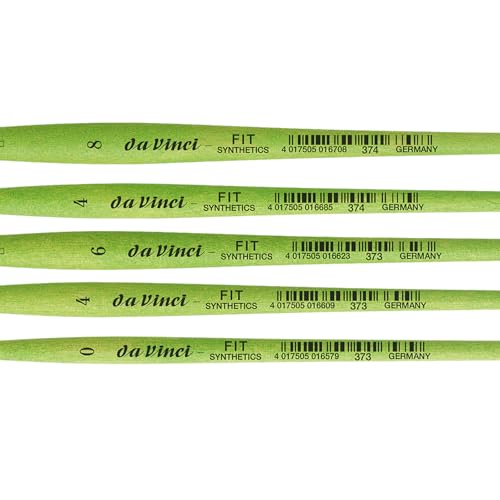 da Vinci, FIT BORSTE Synthetic Set with Cotton Bag, Series 4069, Short