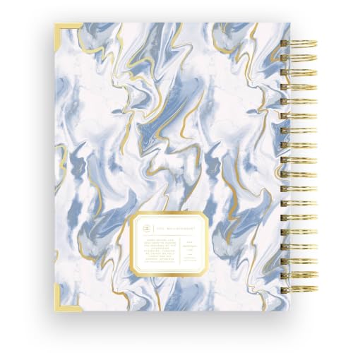 Day Designer 2027 Daily & Monthly Planner, 7.4"x 9.5", Azure
