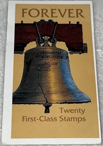 USPS Forever Stamps Liberty Bell 100 Stamps (5 Books of 20)