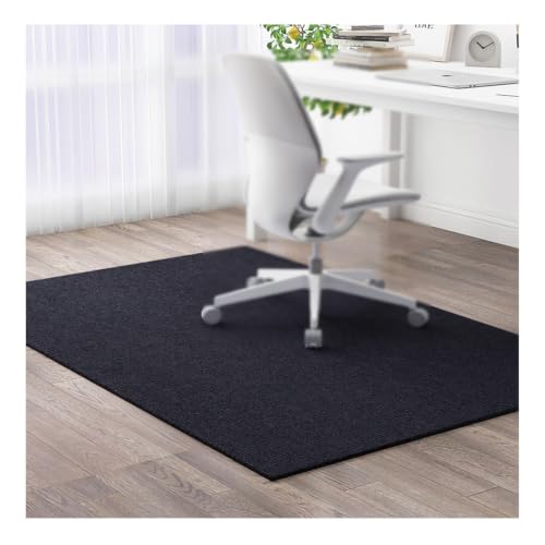Carpet Mat for Office Chair Anti-Slip Backing, Easy to Clean, Can Be Cut to Size for Floor Protector,DarkGray-150×200cm/59.06×78.74in