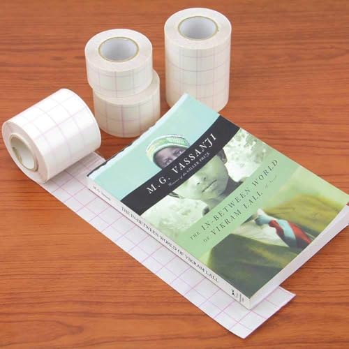 Gressco Vistatape Gloss Book Tape with Grid Liner (2" W x 27 yds.)
