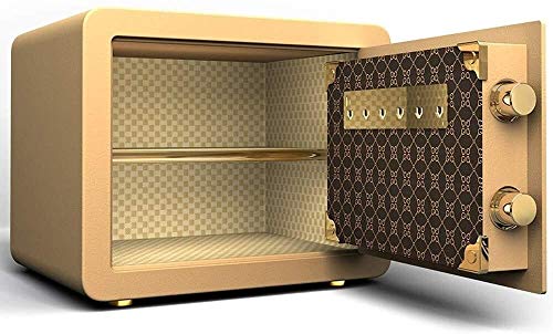 OREKPOT Fireproof Waterproof Cabinet s, Wall s Cabinet s Diversion s Biometric with Keypad Code Lock Deposit ES Hidden Money Fingerprint Valuables, Money, Cash,Black