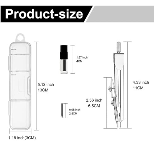Alloy Multi Purpose Compass Geometry Teaching Equipment