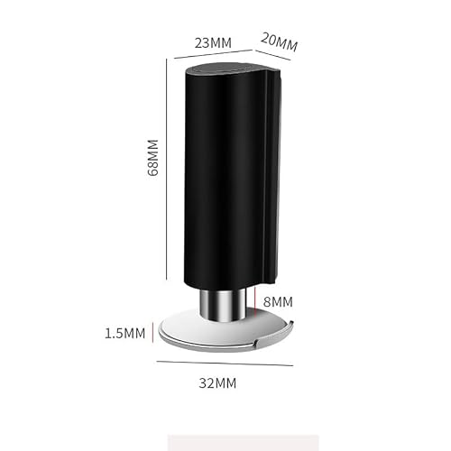 Stainless Steel Without Drilling Thin Base Door Stop