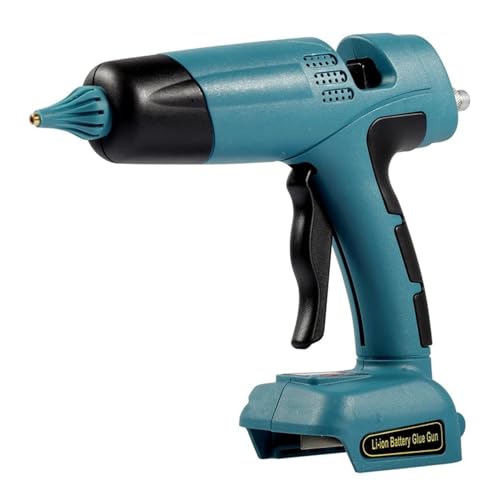 Hot Glue Gun Electric Glue Gun Adjustable Battery Digital Display Cordless Hot Melt Battery Glue Gun Home Power Tools For DIY Festival Gifts for DIY Arts, Crafts and Quick Repairs(With 1 Battery)
