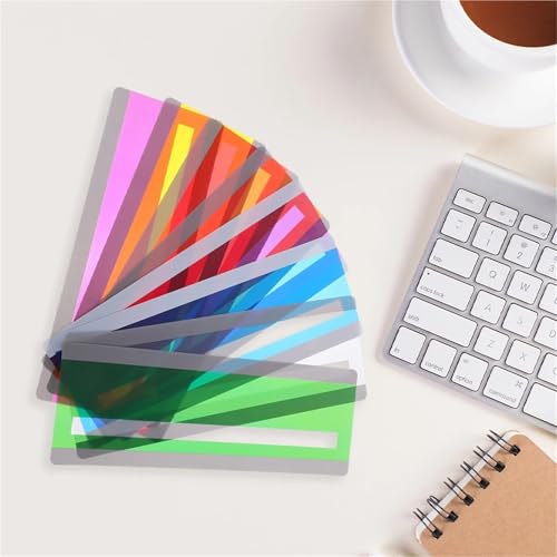 Reading Tracker 32pcs Reading Guide Strips Colored Bookmarks Easy Use Any Page Improves Comprehension Retention Saves Time Bookmark Strip