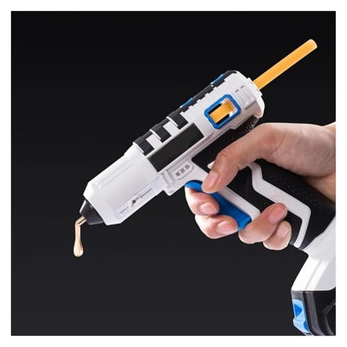 LIBODD Hot Glue Gun Rechargeable Hot Glue Gun Wireless Lithium Electric Glue Gun Household Handmade DIY Children's Handmade Hot Glue Gun Glue for DIY Arts, Crafts and Quick Repairs