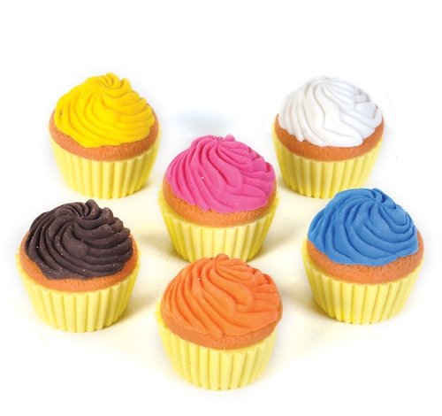 Scented Cupcake Eraser, Case of 12