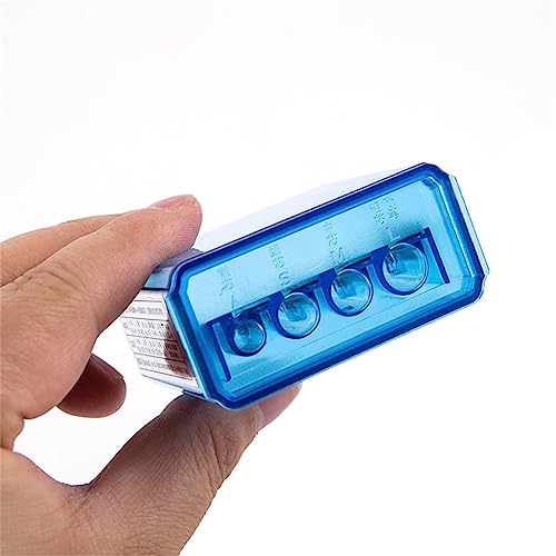 NVEIRGH Multifunctional 4 Holes Charcoal Pencil Sharpener Long Core Lead Drawing Art Manual Sketching Supplies