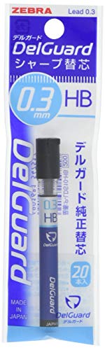 Zebra Mechanical Pencil Leads Delgado 0.3 HB 10 Count B-P-LDS10-HB