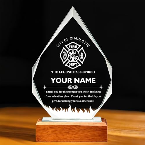 Personalized 9" Glass Award Trophy with Engraving and Color Fill