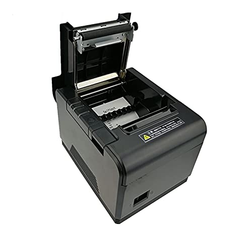 BGVGFBNJ 80mm Thermal Receipt Printer Auto Cutting Restaurant Kitchen Pos Printer USB LAN Parallel Port 200mm/s High Speed(USB and Network)