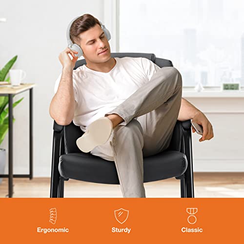 Sweetcrispy Waiting Room Chairs Set of 2, Executive Office Guest Chairs