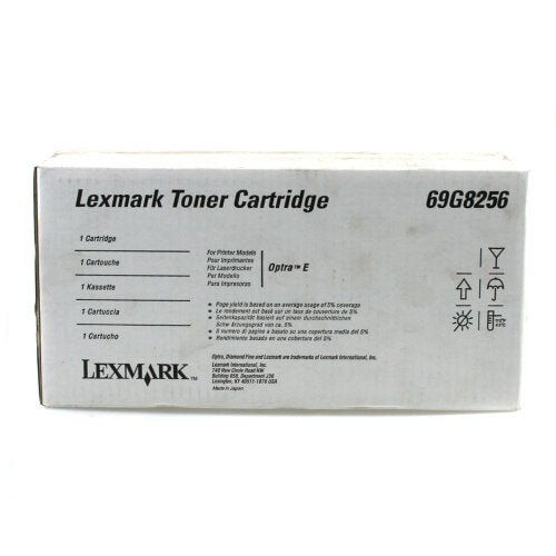 Lexmark 69G8256 Laser Toner Cartridge, Black