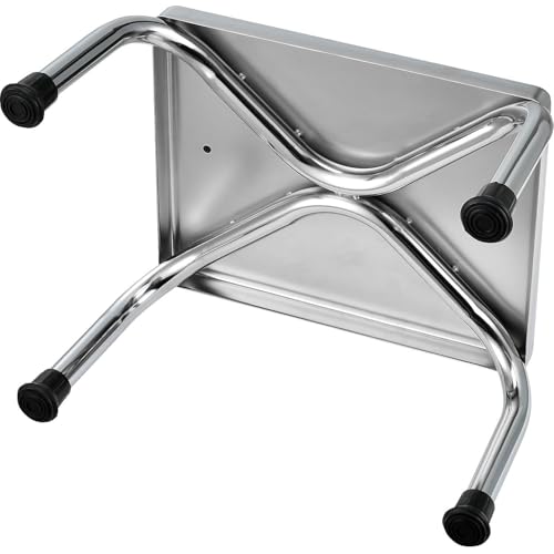 Global Industrial Medical Step Stool with Non-Skid Rubber Footstool