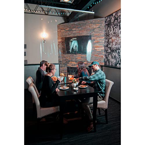 Global Industrial Ceiling Mounted Personal Safety Partition 61"W x 72"H - Blue
