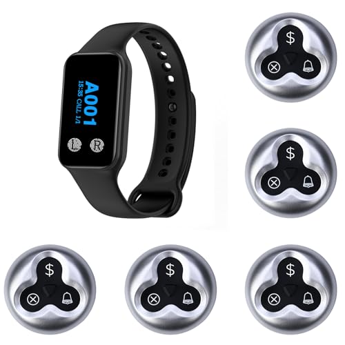 Wireless Calling System Waiter Service System Restaurant Table Call System for Restaurant Cafe Hospital Factory Office