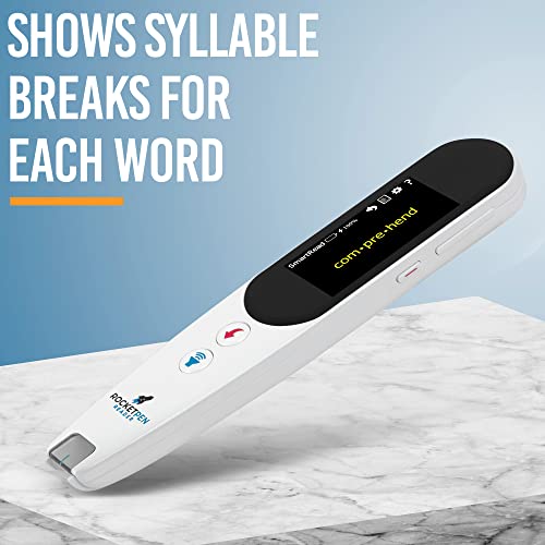 Rocket Pen Reading Tutor CORE Edition Scan Any Surface, Six Decoding Tools