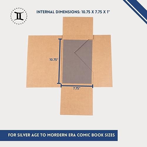 COMIC FLASH MAILERS™ & BOX DIVIDER PAD BUNDLE, (100 Mailers+200 Dividers)