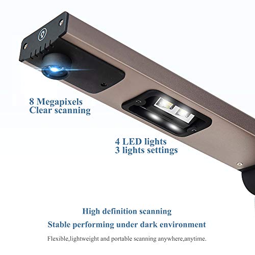 Longjoy LV-680 Portable USB Document Camera 8 MP A3/A4 Size Auto Scan Scanner