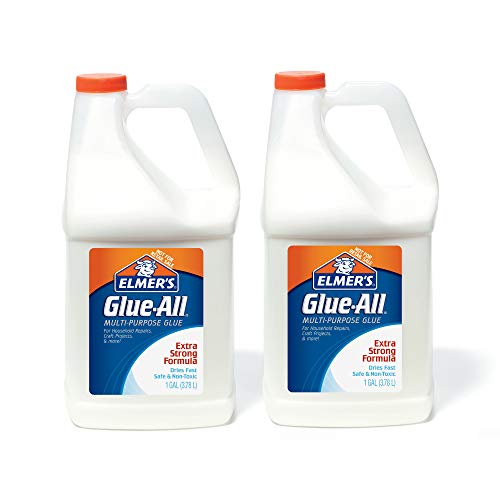 Elmer's Glue-All Multi-Purpose Liquid Glue, Extra Strong, 1 Gallon, 2 Count