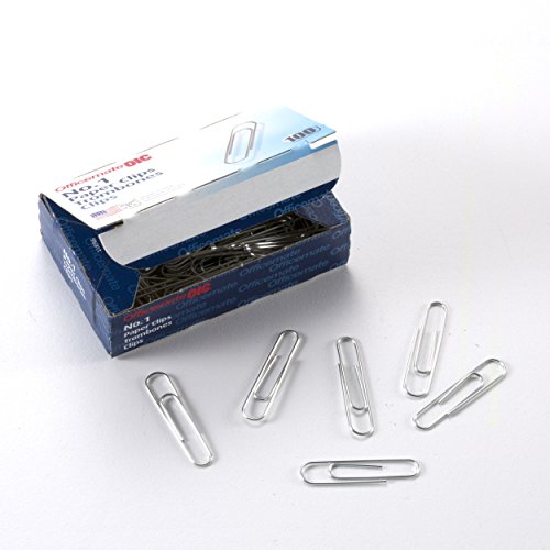 Officemate No. 1 Paper Clips, 30 Pack(99931)