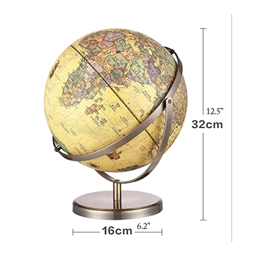 720° Full Rotation Globe with Stand Desktop 12. 5 Inch Adult Kids...(23cm B)