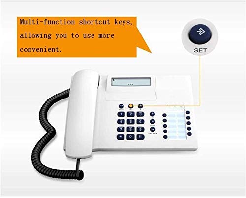QUANGJN Phone Home Phone Home Phone landline Corded Retro Telephone Wired Home Office Vintage Personality Fixed Landline