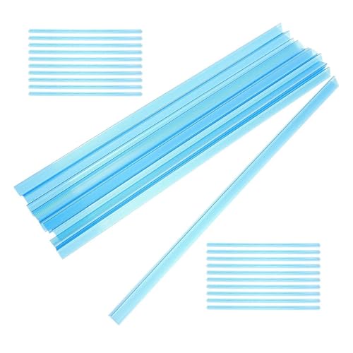 60Pcs Plastic Slide Binder Bars for Loose Leaf Paper, Report Covers & Document Organization