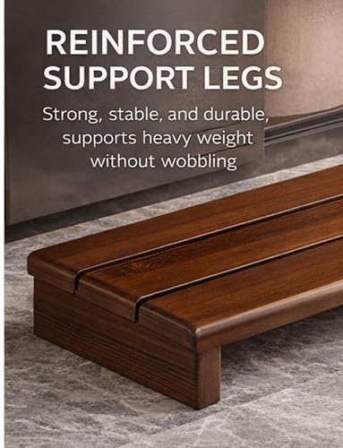 GAQ33T Sturdy Solid Wood Non-Slip Step Platform,